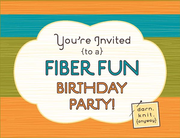 Fiber Fun Birthday Parties