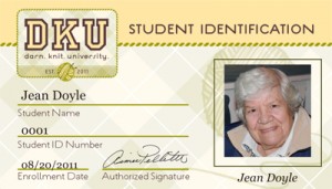 DKU student identification card