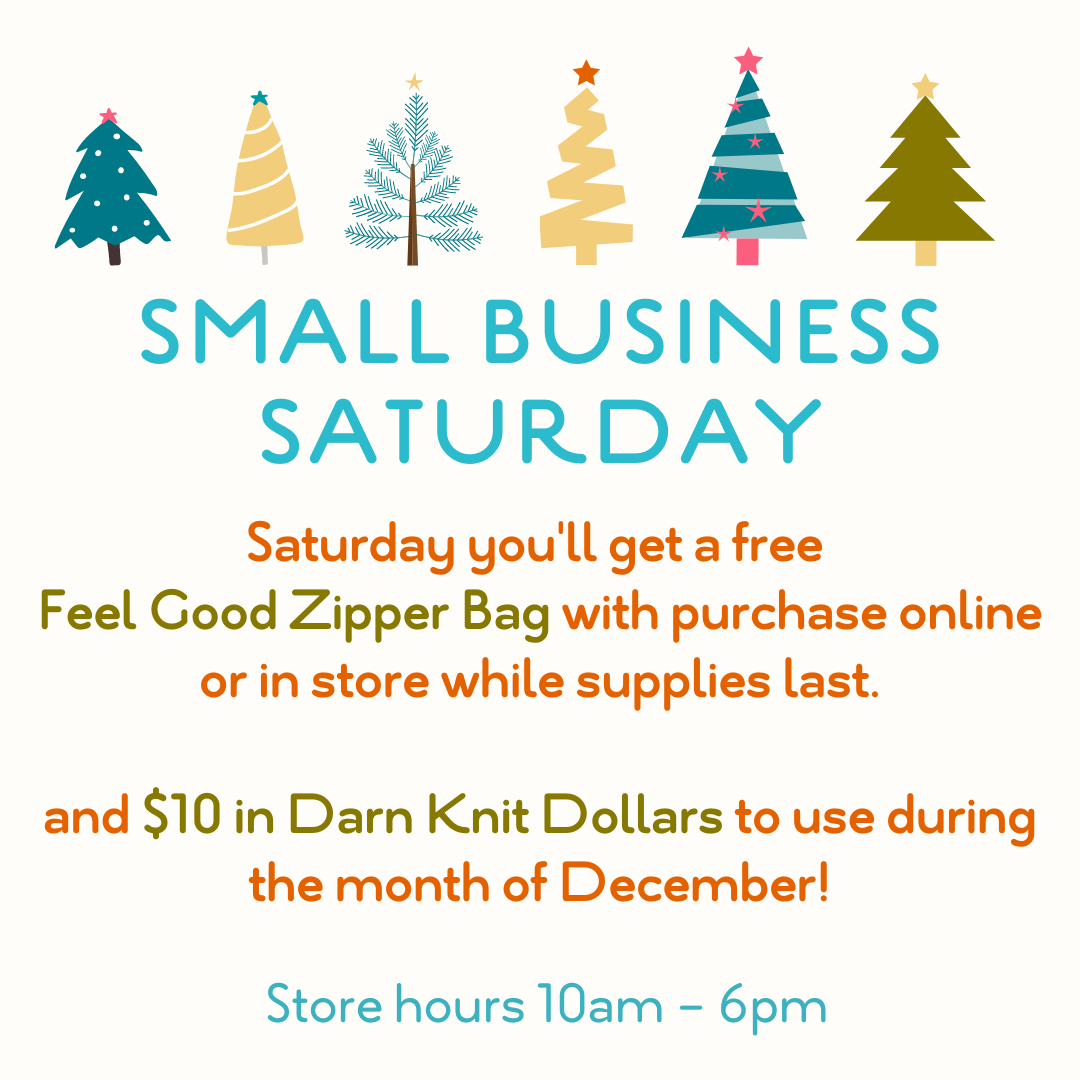 Small Business Saturday 2023 | Darn. Knit. {Anyway}