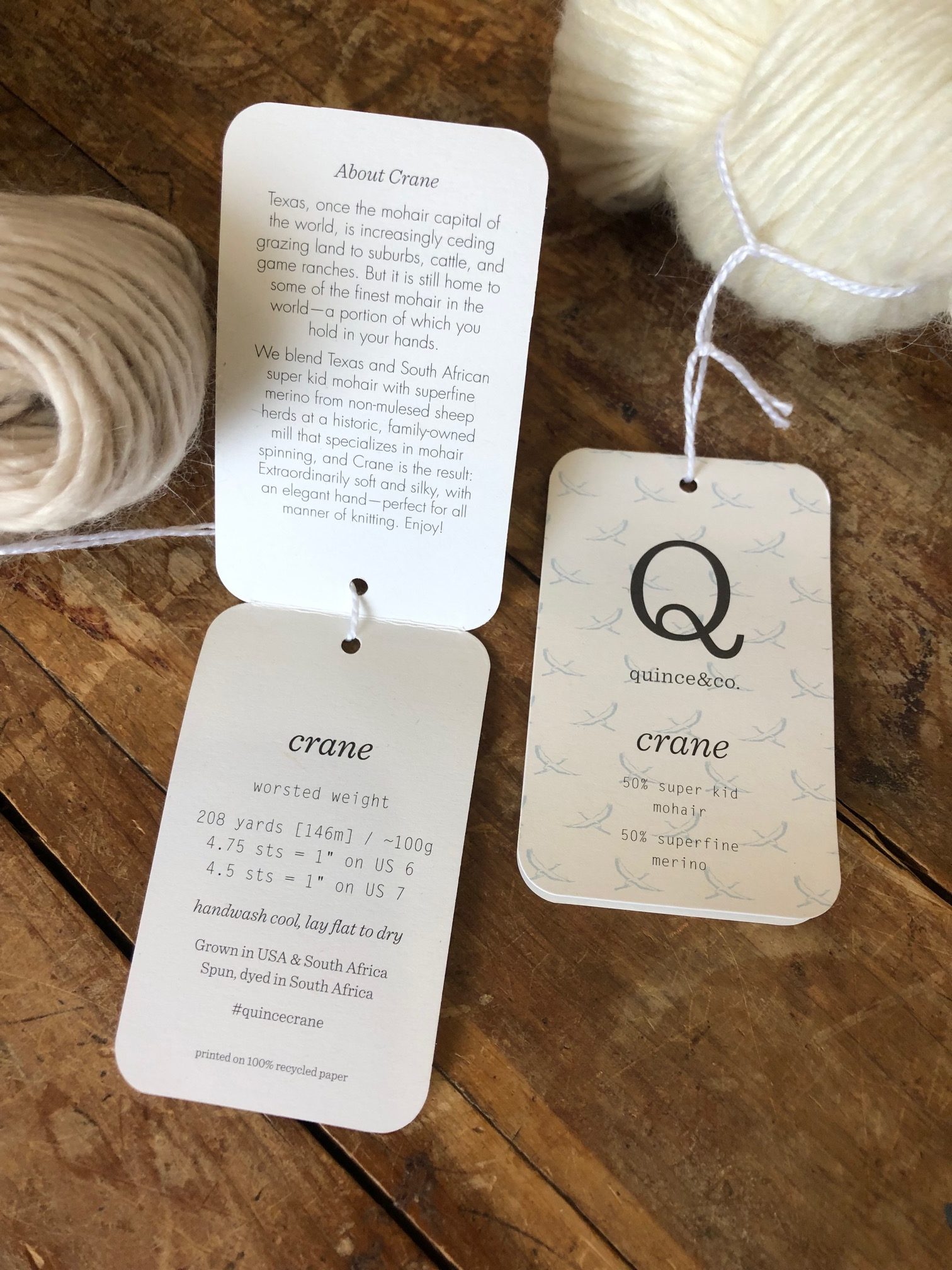 Quince & Co Crane | Darn. Knit. {Anyway}