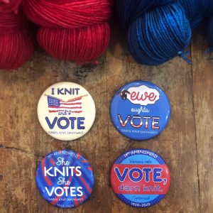 She Knits and She Votes!